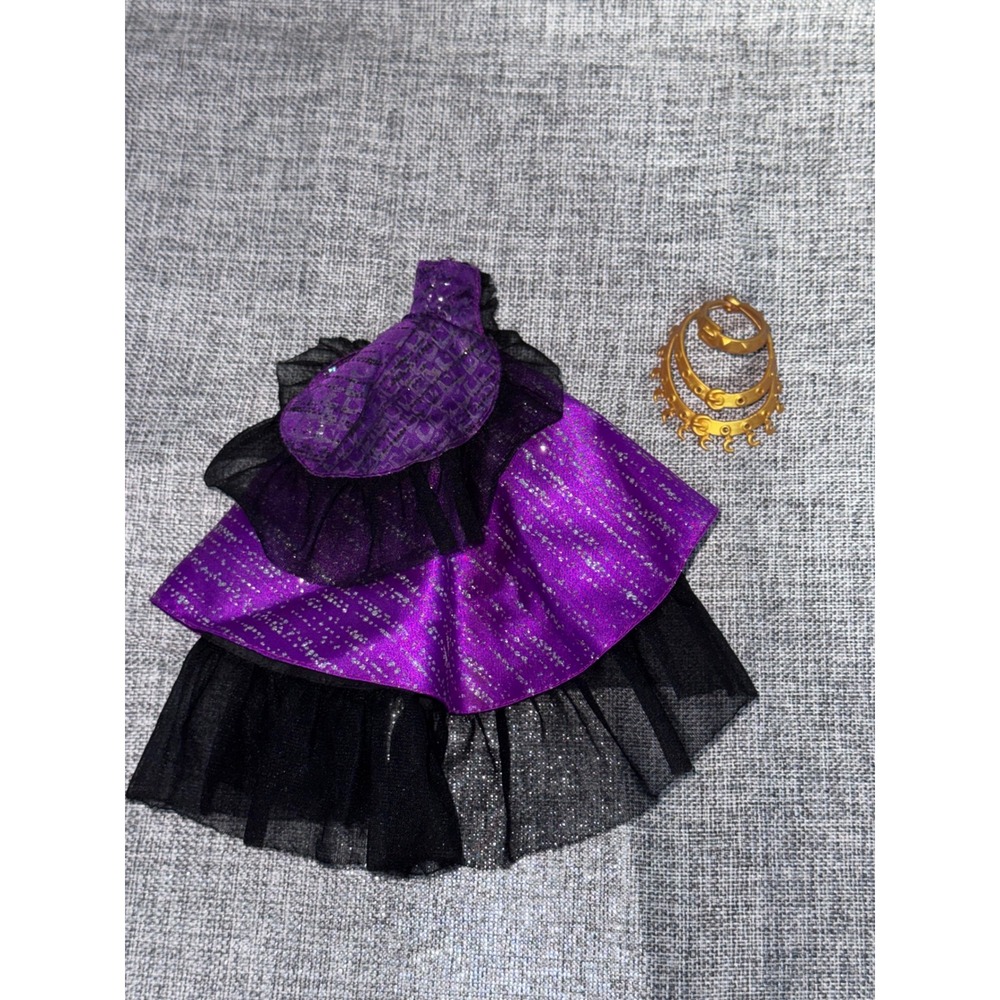 Ever After High Raven Dress and Clawdeen Gold Belts Replacements clothes outfit